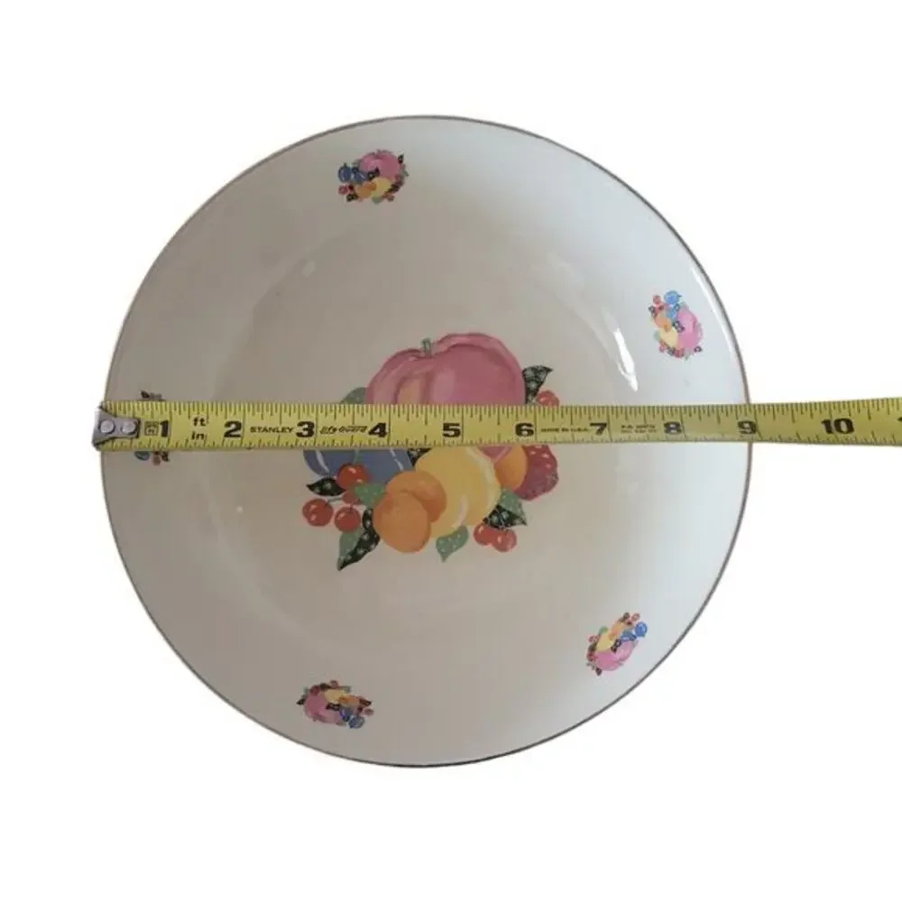 Vintage 30s Country Gentleman by Cavitt Shaw‎ WS George Large Serving Bowl